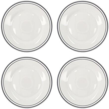Lunch Plate, Bistro, Grey Home Tableware Plates Small Plates Grey Nicolas Vahé