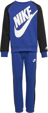 Nkn Over D Futura Crew Set / Nkn Over D Futura Crew Se Sport Sweatsuits Blue Nike