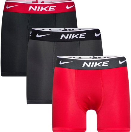 Nike Everyday Cotton Solid Boxer Briefs Night & Underwear Underwear Underpants Red Nike
