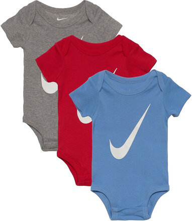 Nike Bodysuits Bodies Short-sleeved Blue Nike