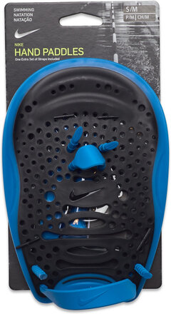Nike Hand Paddles Accessories Sports Equipment Swimming Accessories Blue NIKE SWIM