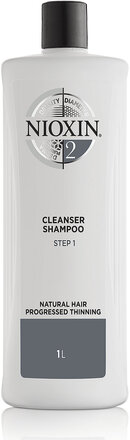 System 2 Cleanser 1000Ml Shampoo Nude Nioxin