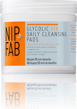 Glycolic Fix Daily Pads Renseservietter Ansigt Nude Nip+Fab
