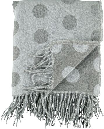 Blanket Dot Home Textiles Cushions & Blankets Blankets & Throws Grey Noble House
