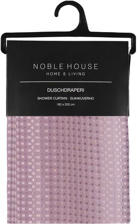 Shower Curtain Granada Home Textiles Bathroom Textiles Shower Curtains Pink Noble House