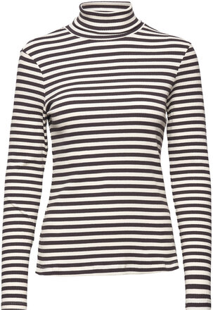 Luelle T-Shirt Rollneck T-shirts & Tops Long-sleeved Multi/mønstret Noella*Betinget Tilbud