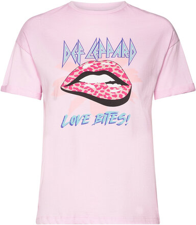 Nmbrandy Valentine S/S T-Shirt Jrs Fwd Tops T-shirts & Tops Short-sleeved Pink NOISY MAY