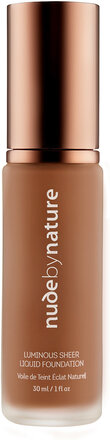 Luminous Sheer Liquid Foundation Foundation Sminke Nude By Nature*Betinget Tilbud