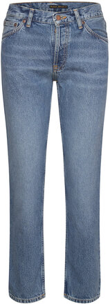 Shady Sadie Indigo Blues Bottoms Jeans Straight-regular Blue Nudie Jeans