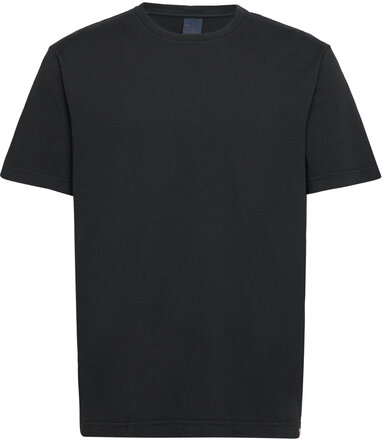 Uno Everyday Tee Black T-shirts Short-sleeved Svart Nudie Jeans*Betinget Tilbud