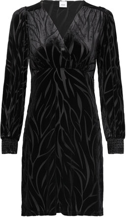 Nuwelta Dress Kort Kjole Black Nümph