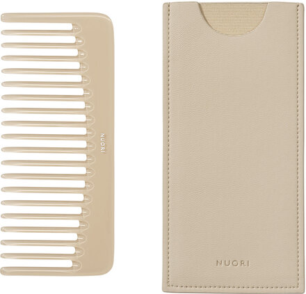 Nuori Detangling Comb - Neutral Beauty Men Hair Styling Combs And Brushes Beige Nuori