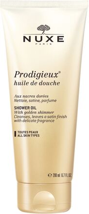Prodigieuse Shower Oil Body 200 Ml Beauty Women Skin Care Body Shower Oil Nude NUXE