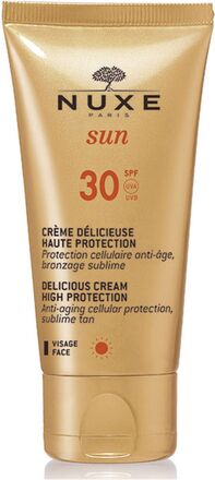 Sun Melting Sun Lotion Face High Protection Spf30 50 Ml Solkrem Ansikt Nude NUXE*Betinget Tilbud
