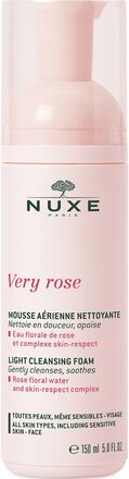 Very Rose Cleansing Foam 150 Ml Beauty WOMEN Skin Care Face Cleansers Mousse Cleanser Nude NUXE*Betinget Tilbud