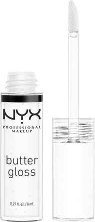 Butter Gloss Sugar Glass Lipgloss Sminke Nude NYX Professional Makeup*Betinget Tilbud
