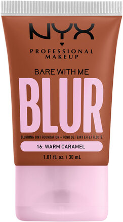 Nyx Professional Make Up Bare With Me Blur Tint Foundation 16 Warm Caramel Foundation Makeup NYX Professional Makeup