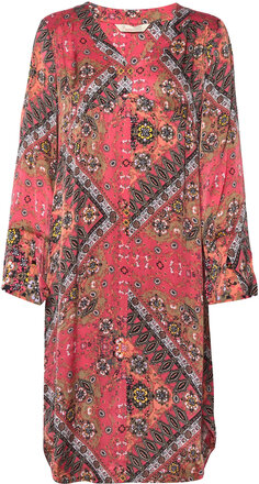 Siv Short Dress Knälång Klänning Multi/patterned ODD MOLLY