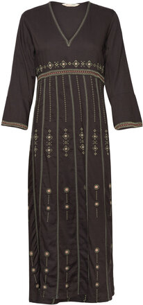 Sibyl Dress Maxiklänning Festklänning Black ODD MOLLY