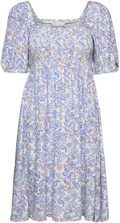 Judith Short Dress Kort Kjole Blue ODD MOLLY