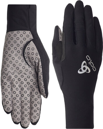 Odlo Gloves Full Finger Langnes X-Light Sport Gloves Finger Gloves Black Odlo