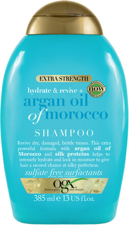 Argan Extra Strength Shampoo 385 Ml Sjampo Nude Ogx*Betinget Tilbud