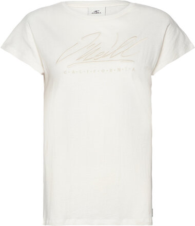 Essentials O'neill Signature T-Shirt Sport T-shirts & Tops Short-sleeved White O'neill