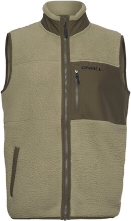 High Pile Gilet Sport Vests Khaki Green O'neill