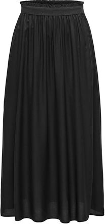 Onlvenedig Life Long Skirt Wvn Noos Lång Kjol Black ONLY