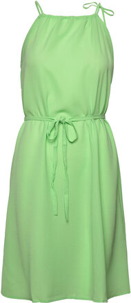 Onlnova Lux Jess Dress Solid Ptm Kort Kjole Green ONLY