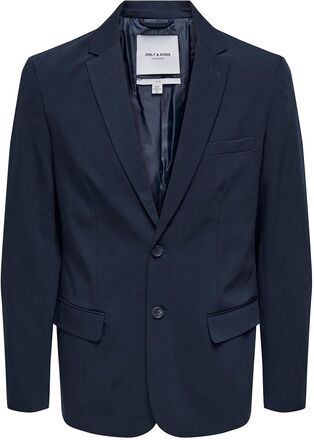 Onseve 2Btn 0071 Blazer Noos Suits & Blazers Blazers Single Breasted Blazers Navy ONLY & SONS