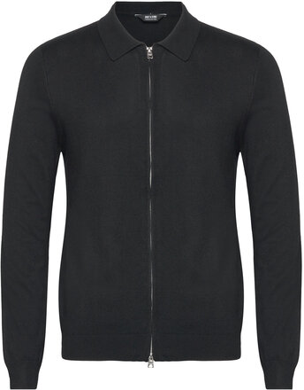 Onswyler Life Reg 14 Full Zip Shirt Knit Tops Knitwear Full Zip Jumpers Black ONLY & SONS
