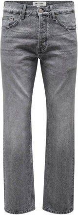 Onsedge Straight Mg 8202 Tai Dnm Noos Bottoms Jeans Regular Grey ONLY & SONS