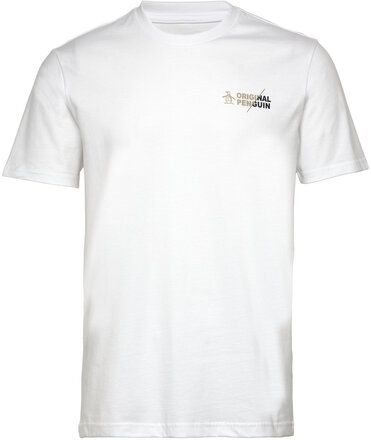 S/S Original Spliced Tops T-shirts Short-sleeved White Original Penguin