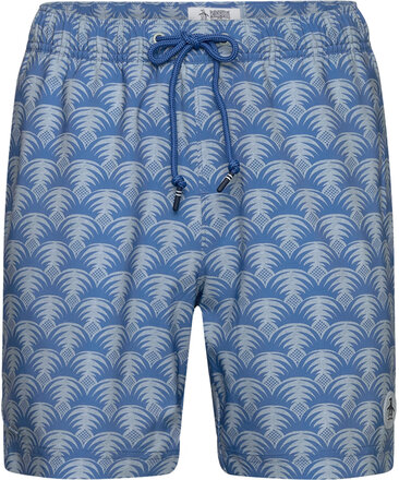 6" Volley Rec Strtch Bottoms Shorts Casual Blue Original Penguin
