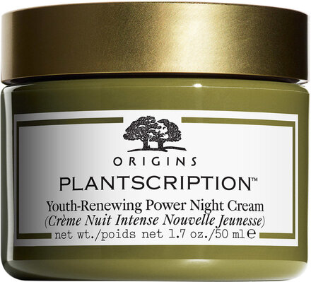 Plantscription™ Youth-Renewing Power Night Cream Beauty WOMEN Skin Care Face Day Creams Nude Origins*Betinget Tilbud