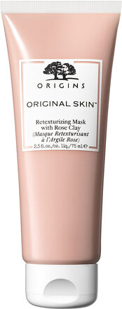 Original Skin™ Retexturing Mask With Rose Clay 75 Ml. Beauty WOMEN Skin Care Face Face Masks Clay Mask Nude Origins*Betinget Tilbud