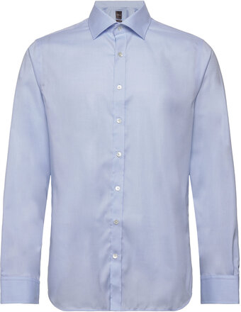 Slim Fit Cut Away Non Iron Twill Designers Shirts Tuxedo Shirts Blue Oscar Jacobson