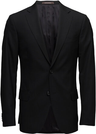 Edmund Blazer Suits & Blazers Blazers Single Breasted Blazers Svart Oscar Jacobson*Betinget Tilbud