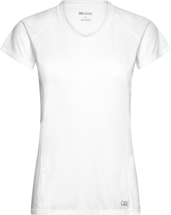 W Echo T-Shirt Tops T-shirts & Tops Short-sleeved White Outdoor Research