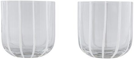 Mizu Glass - Pack Of 2 Home Tableware Glass Drinking Glass Nude OYOY Living Design