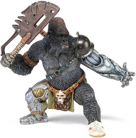 Gorilla Mutant Warrior Toys Playsets & Action Figures Movies & Fairy Tale Characters Multi/mønstret Papo*Betinget Tilbud