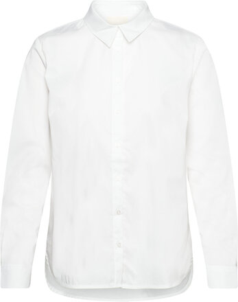 Biminipw Sh Tops Shirts Long-sleeved White Part Two