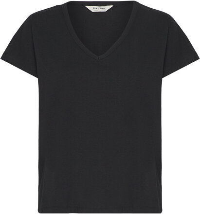 Evenyepw Ts Tops T-shirts & Tops Short-sleeved Black Part Two