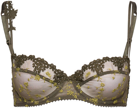 Co Bra Underw. Half Cup Balconnet Lingerie Bras & Tops Balc Tte Bras Grønn Passionata*Betinget Tilbud