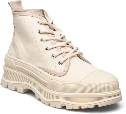 Jael High-top Sneakers Beige Pavement