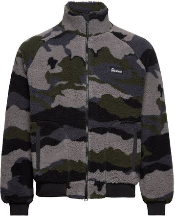 Abstract Mountain Borg Zip Through Sweat-shirts & Hoodies Fleeces & Midlayers Multi/mønstret Penfield*Betinget Tilbud