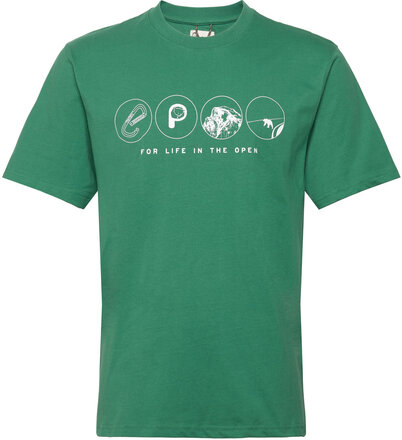 Multi Symbols T-Shirt T-shirts Short-sleeved Grønn Penfield*Betinget Tilbud