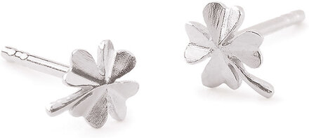 Clover Earsticks Accessories Jewellery Earrings Studs Silver Pernille Corydon