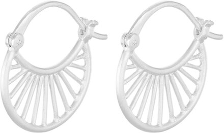 Small Daylight Earrings - 16Mm Örhänge Smycken Silver Pernille Corydon